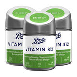 Boots Vitamin B12 10ug Bundle: 3 x 60 Tablets (6 month supply) GOODS Boots   