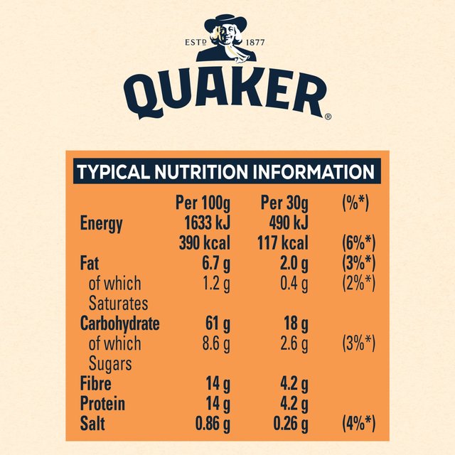 Quaker Original Oat Crisp Cereal   375g GOODS M&S   