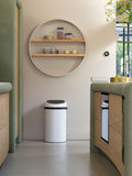 Brabantia Cream Touch Bin 60L - British product