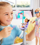 Barbie dentist doll set with child and tools - British product