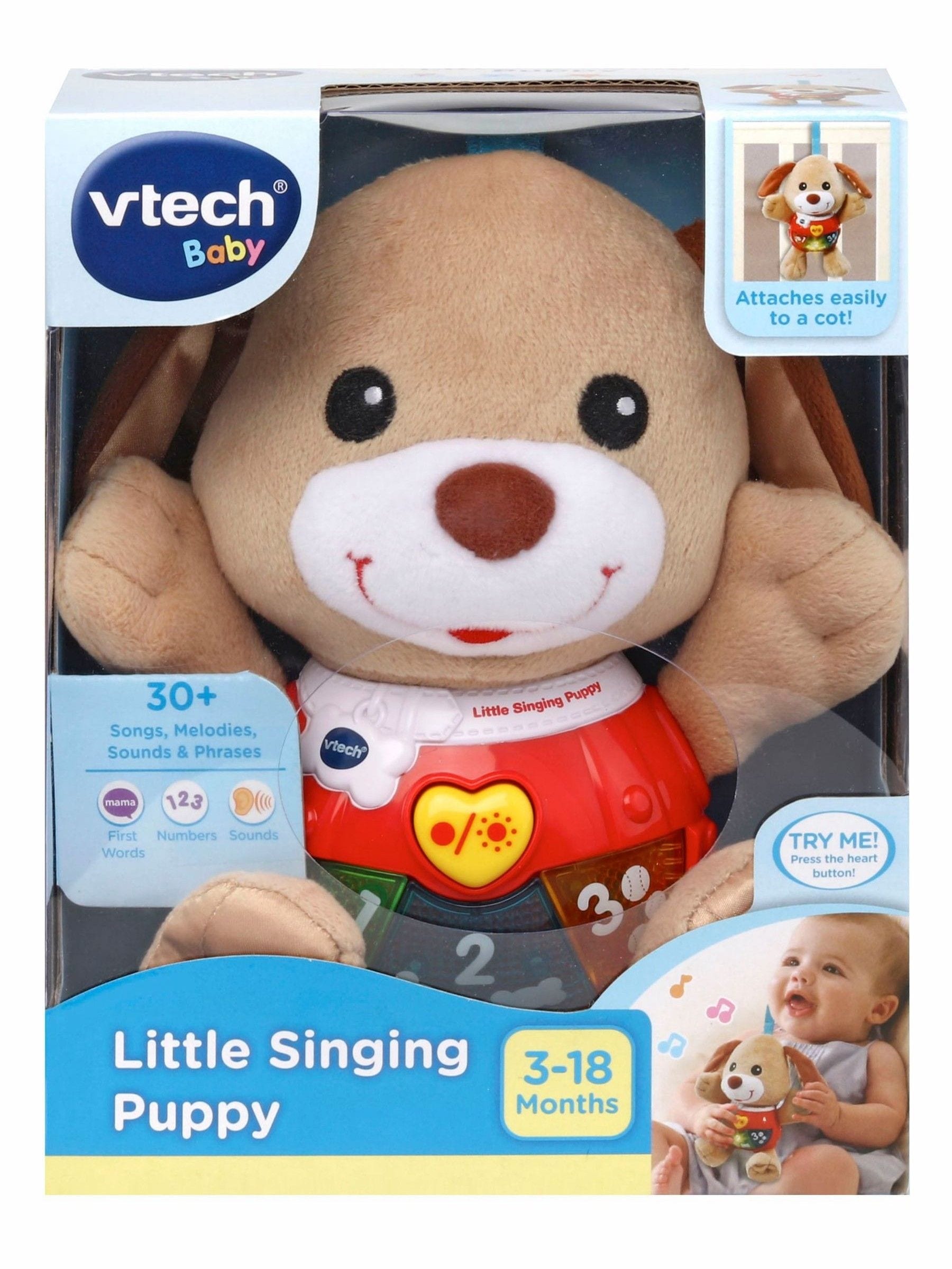 VTech Baby Little Singing Puppy interactive toy - British product