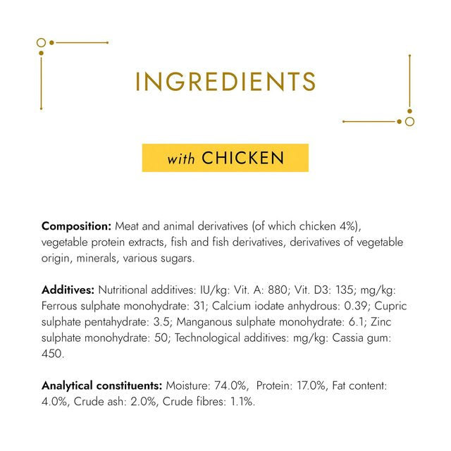 Gourmet Gold Savoury Cake Chicken Wet Cat Food    85g GOODS M&S   