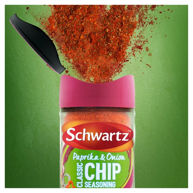 Schwartz Paprika & Onion Classic Chip Seasoning Jar   55g GOODS M&S   