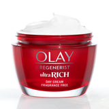 Olay Regenerist Ultra Rich Day Cream Rich feel 50ml body cream & moisturisers Sainsburys   