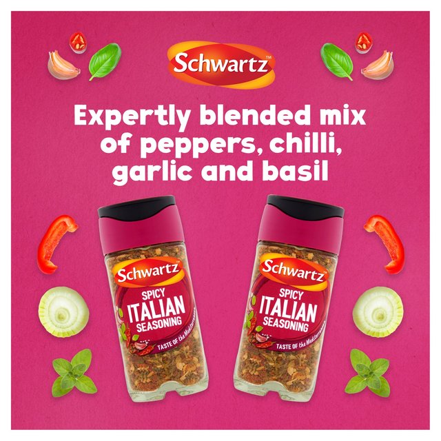 Schwartz Spicy Italian Seasoning Jar   42g GOODS M&S   