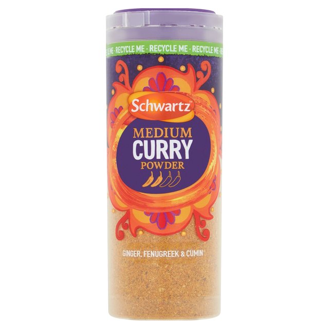 Schwartz Medium Curry Powder Drum   90g GOODS M&S   