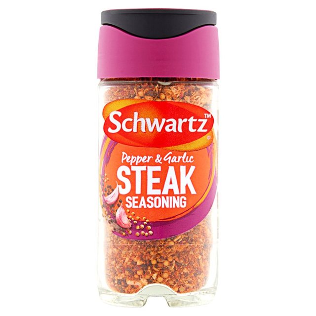 Schwartz Pepper & Garlic Steak Seasoning Jar   46g GOODS M&S   