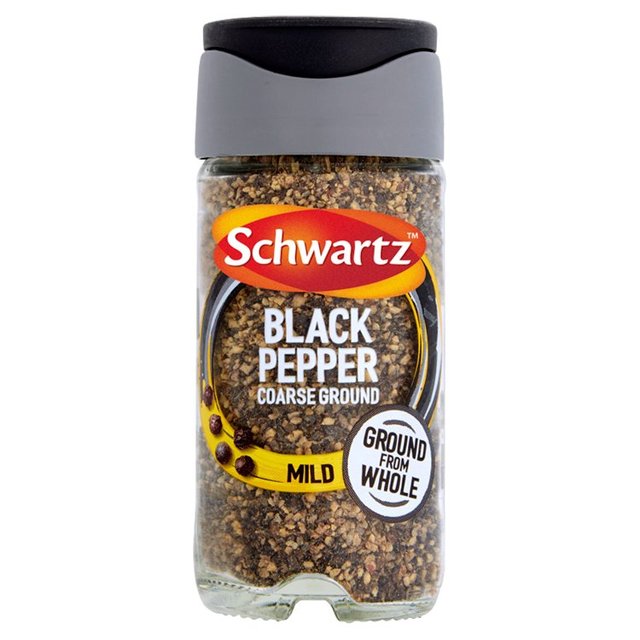 Schwartz Coarse Black Pepper Jar   33g