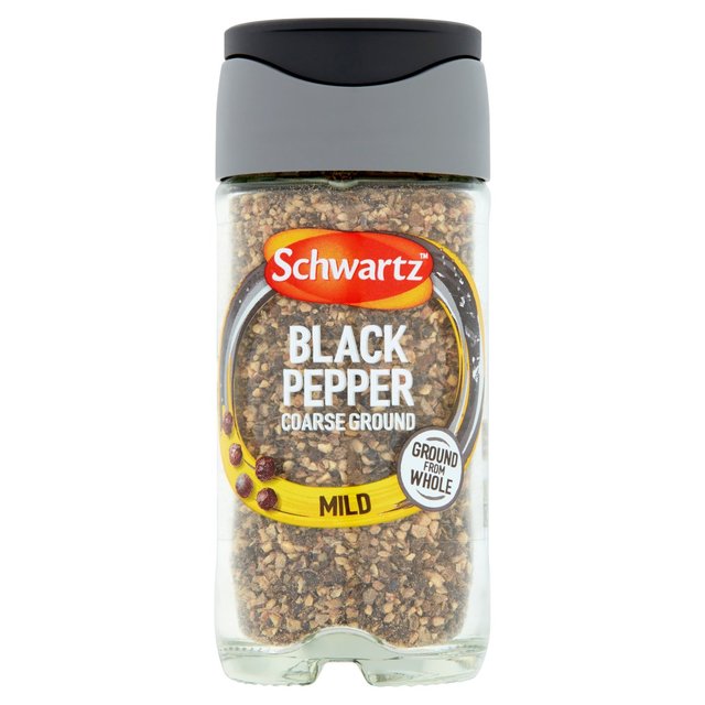 Schwartz Coarse Black Pepper Jar   33g GOODS M&S   