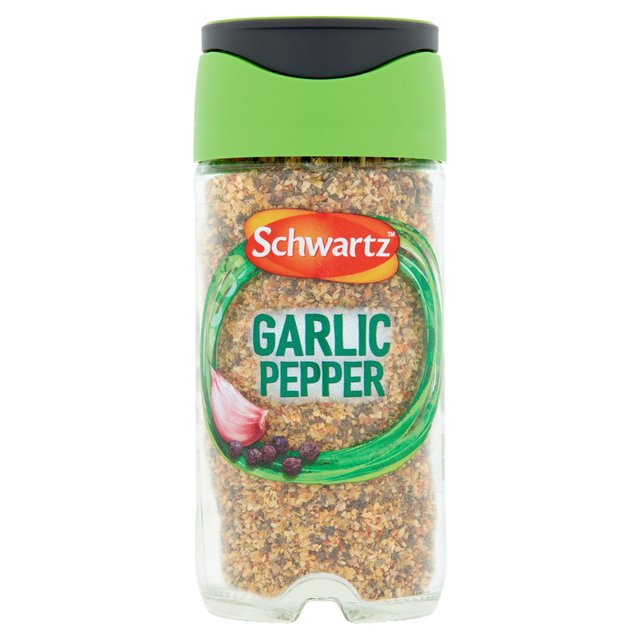 Schwartz Garlic Pepper Jar   45g