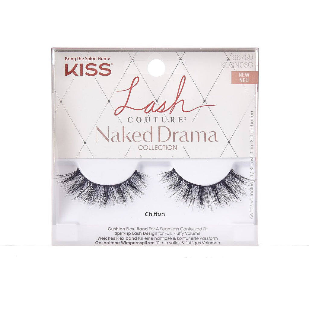 Kiss Lash Couture Eyelashes Naked Drama Chiffon