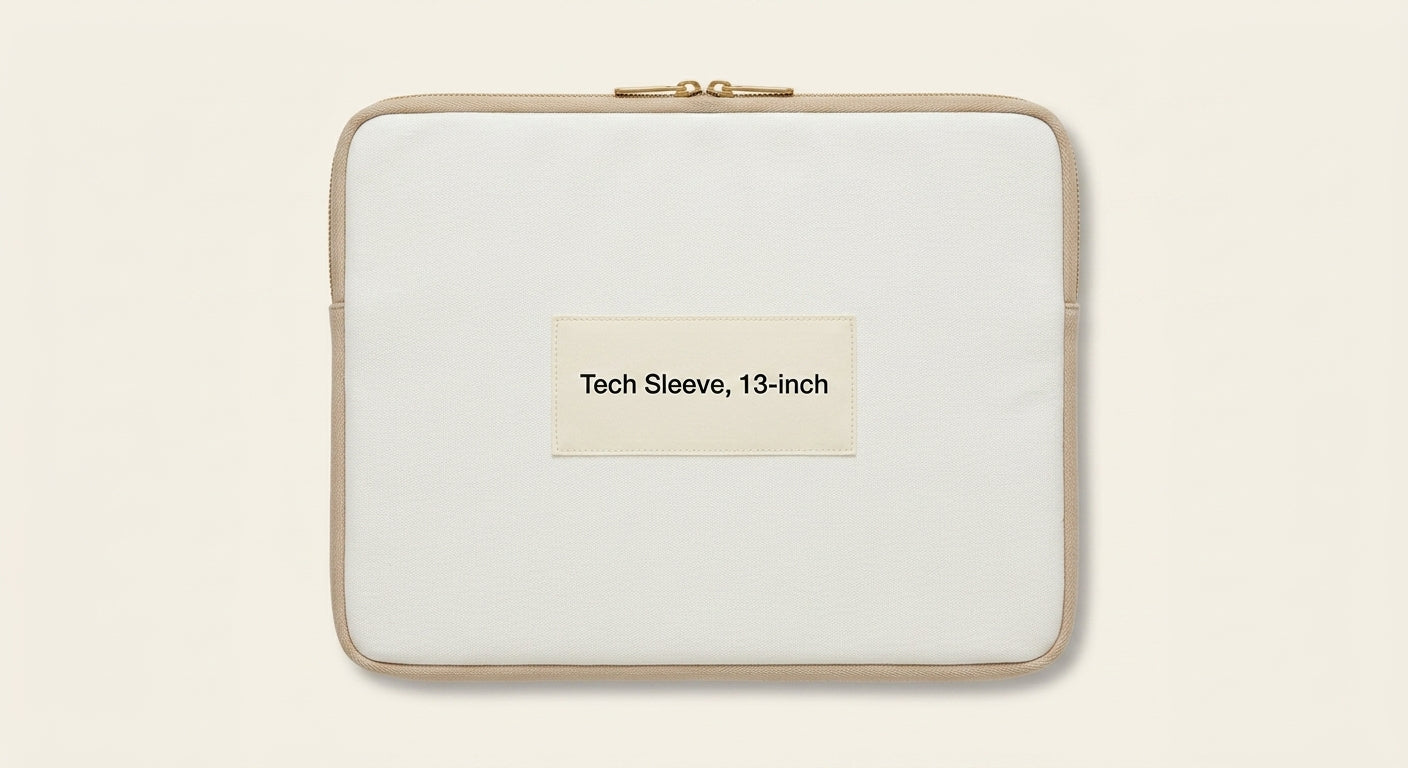Mulberry Medium Cosmetic Pouch in bio based scotchgrain (British brand)