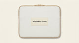 Mulberry Medium Cosmetic Pouch in bio based scotchgrain (British brand)