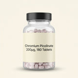 Holland & Barrett chromium picolinate tablets 200µg (British brand)