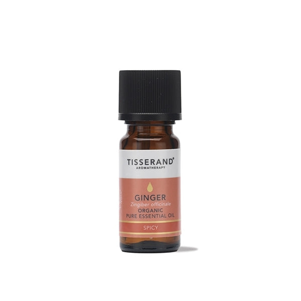 Tisserand ginger organic essential oil 9ml, UK version