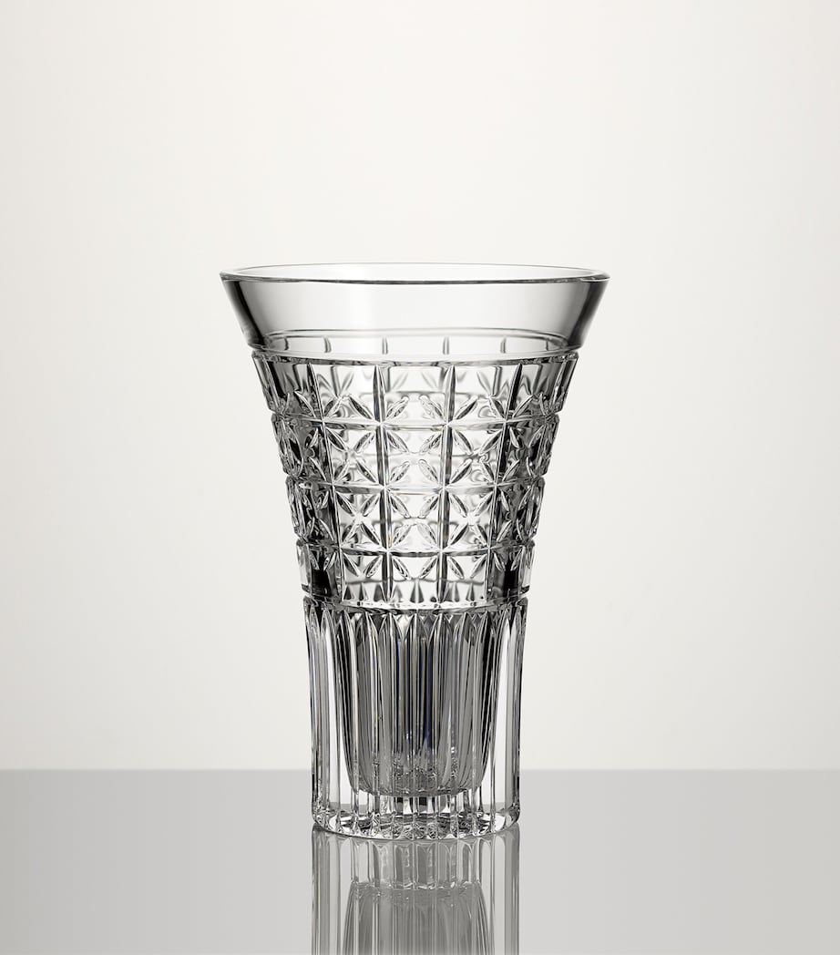 Waterford Powerscourt crystal vase 20cm (British brand)