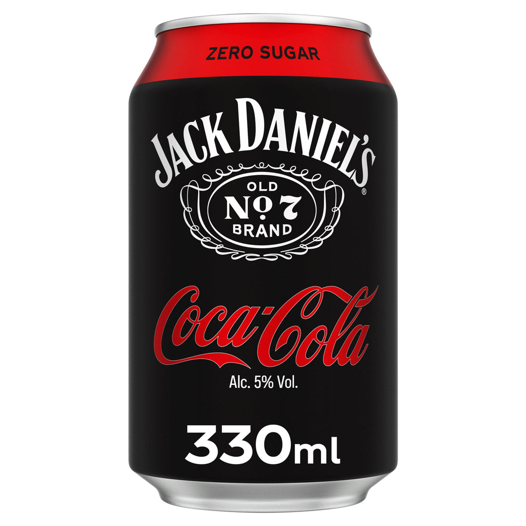 Jack Daniel's & Coca-Cola Zero 330ml