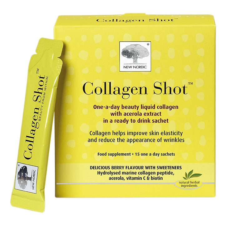 New Nordic Collagen Shot 15 Sachets GOODS Holland&Barrett   