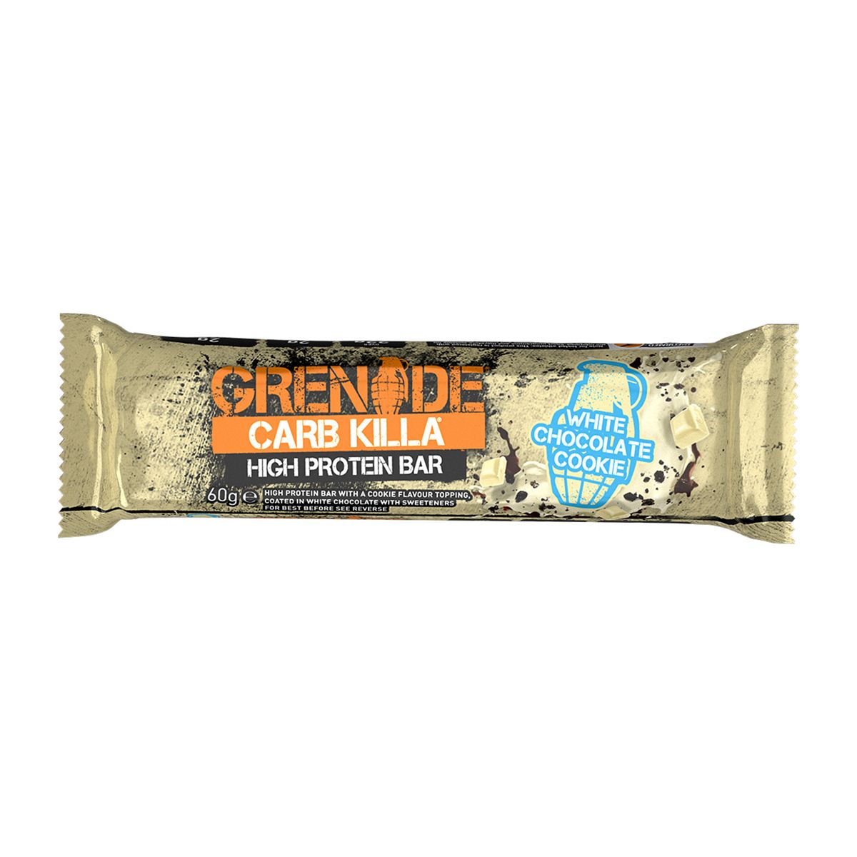 Grenade Carb Killa High Protein Bar White Choc Cookie - 60g GOODS Boots   