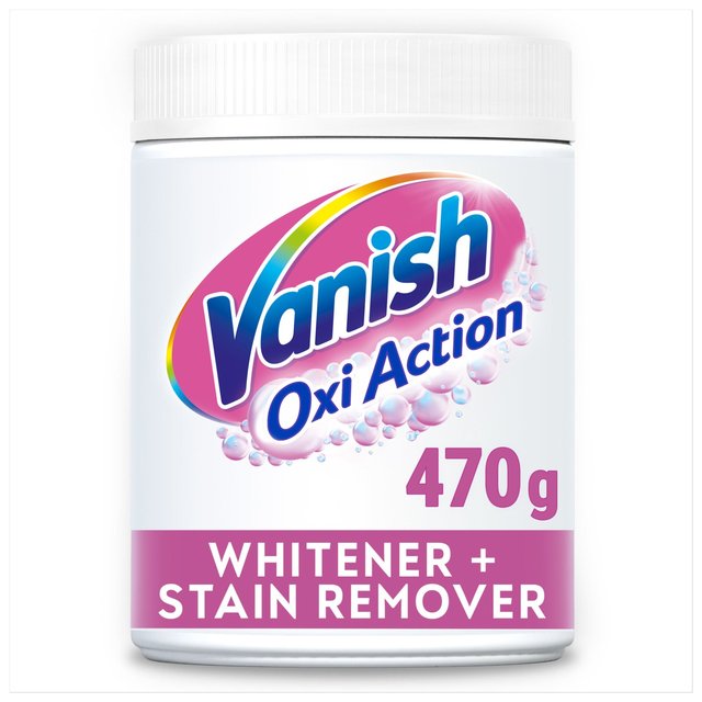 Vanish Oxi Action Fabric Stain Remover Powder Whites    470g