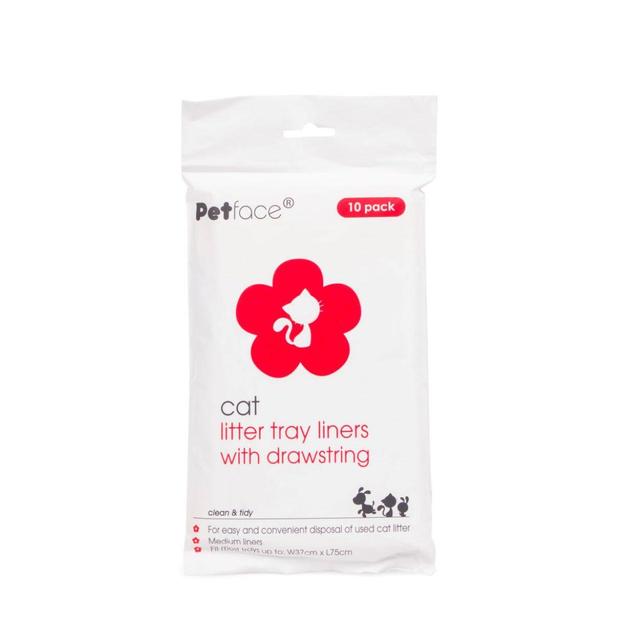 Petface Drawstring Cat Litter Liners Medium    10 per pack