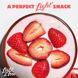 Light & Free Raspberry Greek Style 0% Added Sugar Fat Free Yoghurt   4 x 115g GOODS M&S   