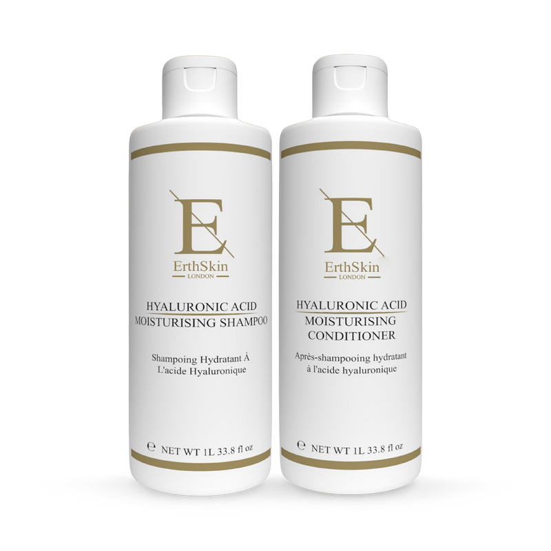Erth Skin London Hyaluronic Acid Shampoo and Conditioner set 1L each (British brand)