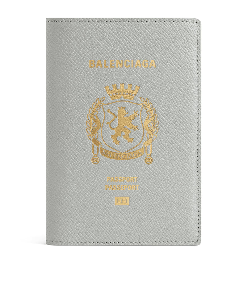 Balenciaga leather passport holder - British product