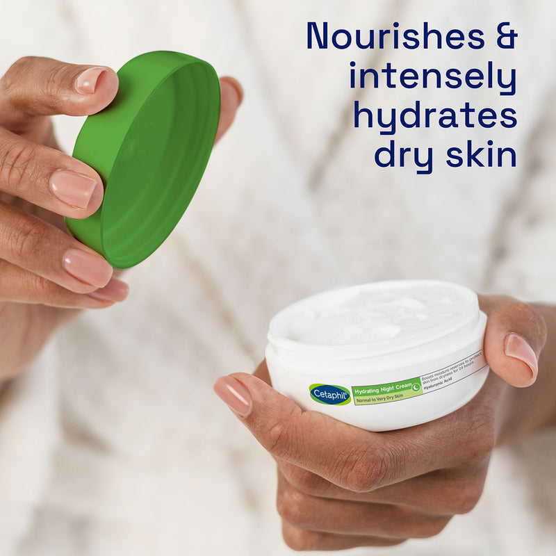 Cetaphil hydrating night cream 48g jar (British brand)