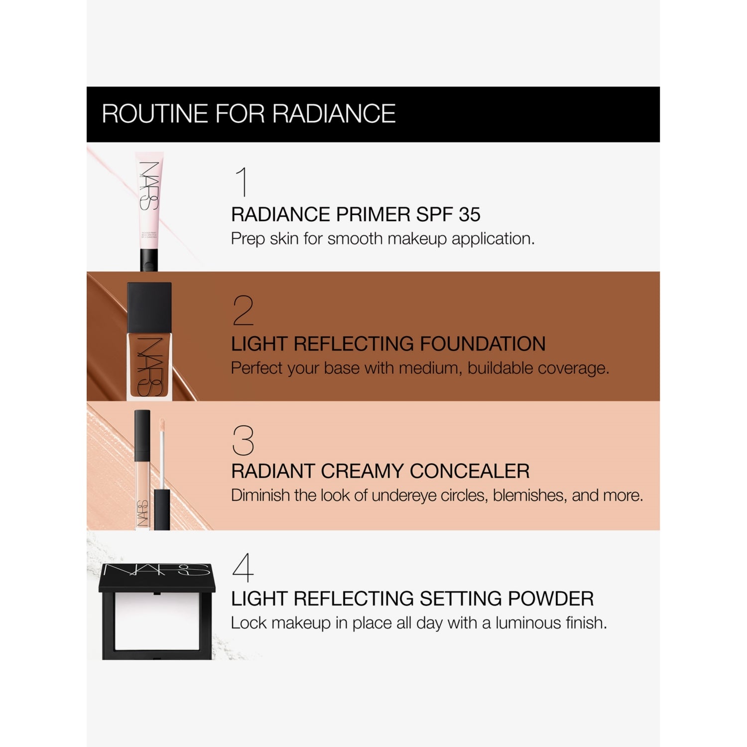 NARS Radiant Creamy Concealer 6ml, imported from the UK