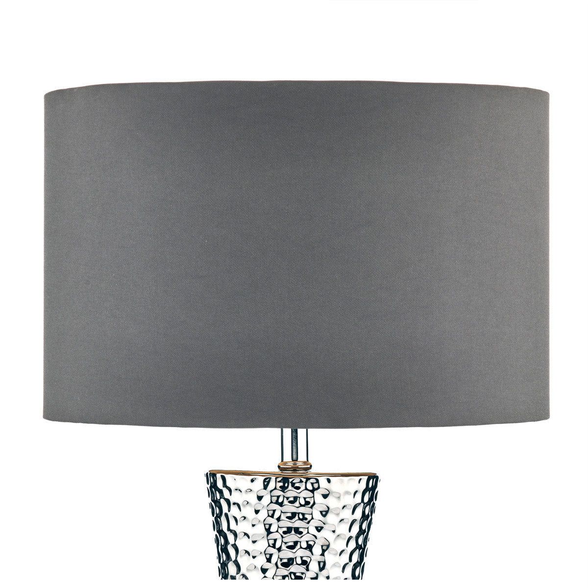 Bokara Hammered Effect Ceramic Table Lamp