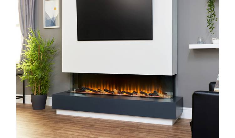 Adam Sahara media wall electric fire 2kW (British brand)