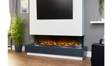 Adam Sahara media wall electric fire 2kW (British brand)