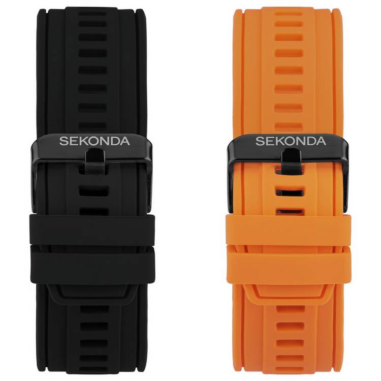 Sekonda Active Plus smartwatch black metal case gift set (British brand)