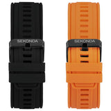Sekonda Active Plus smartwatch black metal case gift set (British brand)