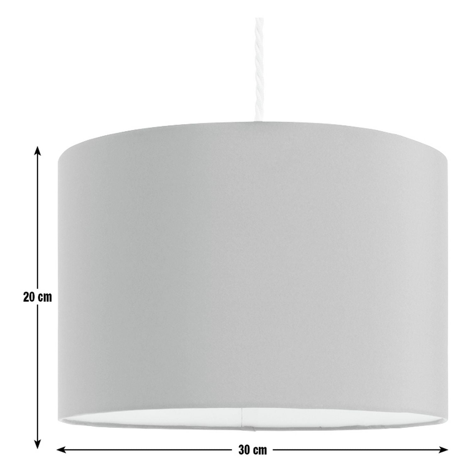 Argos Home Red Easy Fit Lampshade - 30cm