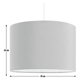 Argos Home Red Easy Fit Lampshade - 30cm