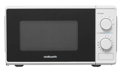 Argos Cookworks 700W Manual Microwave - White- Buy online at McGrocer