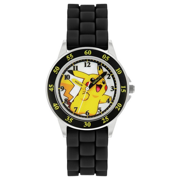 Pokemon black time teacher strap watch - British product