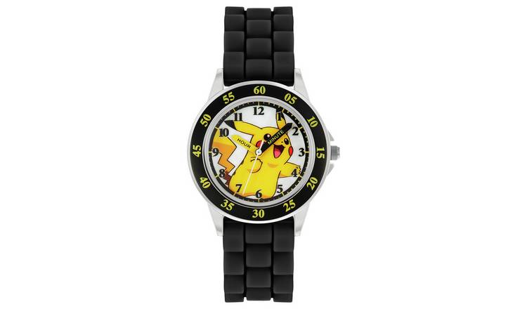Pokemon black time teacher strap watch - British product