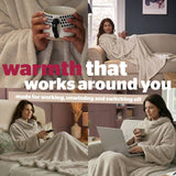 Silentnight Neutral Snugsie wearable blanket, imported from the UK