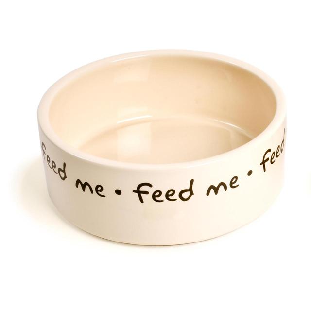 Petface Feed Me Pet Bowl 20cm GOODS M&S   