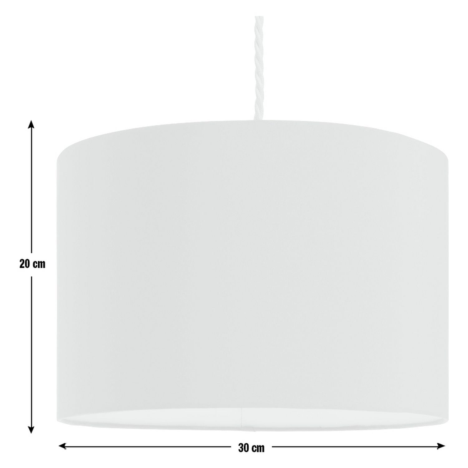 Argos Home Pink Easy Fit Lampshade - 30cm
