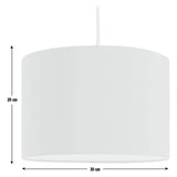 Argos Home Pink Easy Fit Lampshade - 30cm