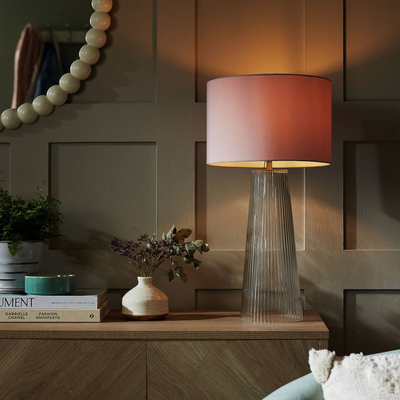 Argos Home Pink Easy Fit Lampshade - 30cm