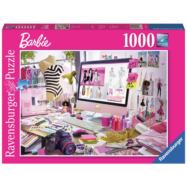 Barbie Fashion Icon puzzle 1000 piece (British brand)