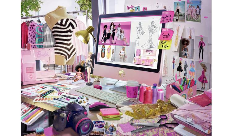 Barbie Fashion Icon puzzle 1000 piece (British brand)