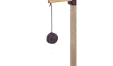 Cat scratcher with rotating toys grey 61cm - British product