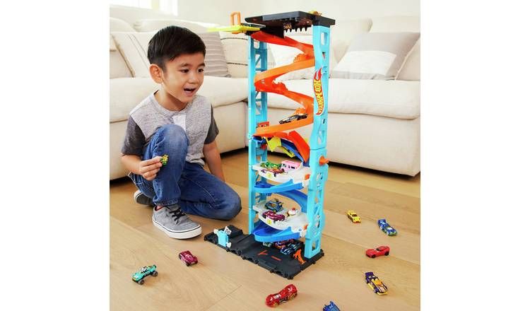 Hot Wheels City Transforming Race Tower Playset GOODS Argos