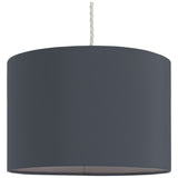Argos Home Charcoal Easy Fit Lampshade - 30cm